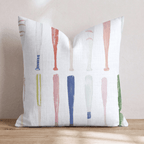 Batting Bats Throw Pillow - Hillcroft Home