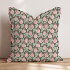 Bauble Bough Throw Pillow throw pillow - Hillcroft Home