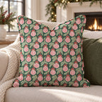 Bauble Bough Throw Pillow throw pillow - Hillcroft Home