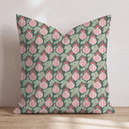 Bauble Bough Throw Pillow throw pillow - Hillcroft Home