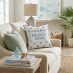 Beach Bum Throw Pillow - Hillcroft Home