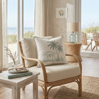 Beach Retreat Throw Pillow - Hillcroft Home