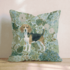 Beagle Power Throw Pillow - Hillcroft Home