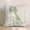 Beagle_ Throw Pillow - Hillcroft Home