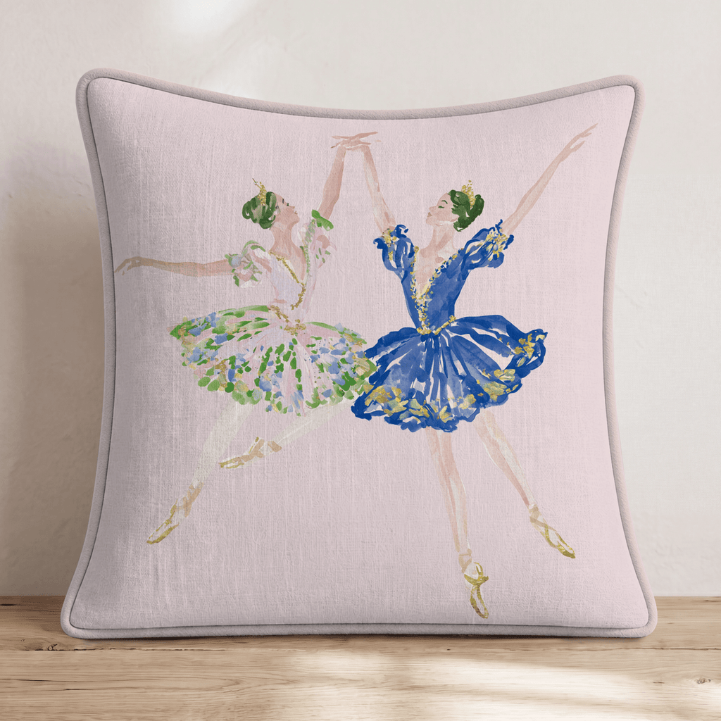 Beautiful Ballerinas Throw Pillow - Hillcroft Home