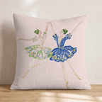 Beautiful Ballerinas Throw Pillow - Hillcroft Home
