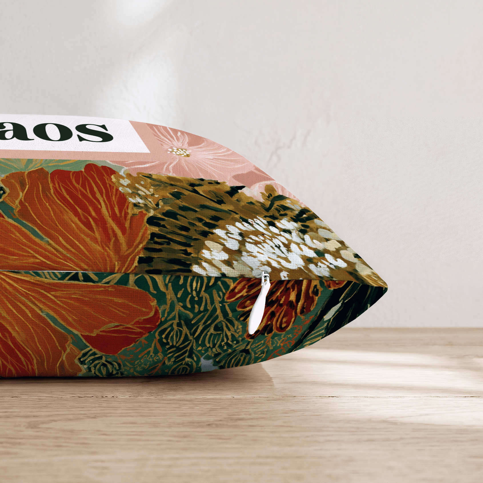beautiful chaos Throw Pillow - Hillcroft Home
