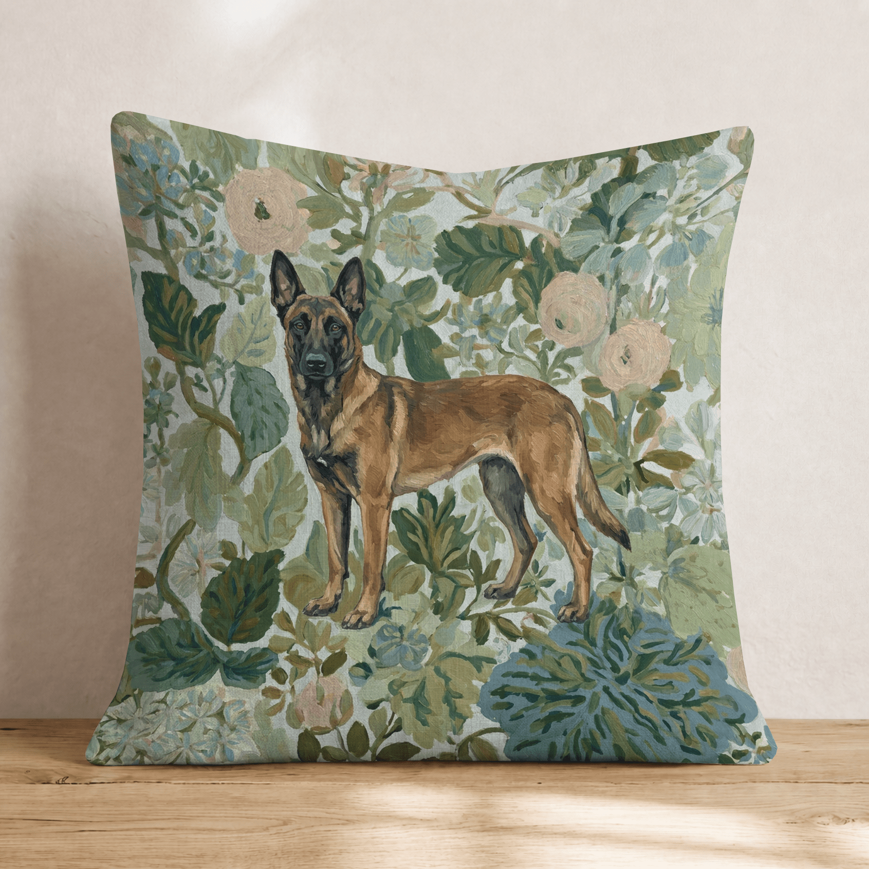 Belgian Malinois Power Throw Pillow - Hillcroft Home