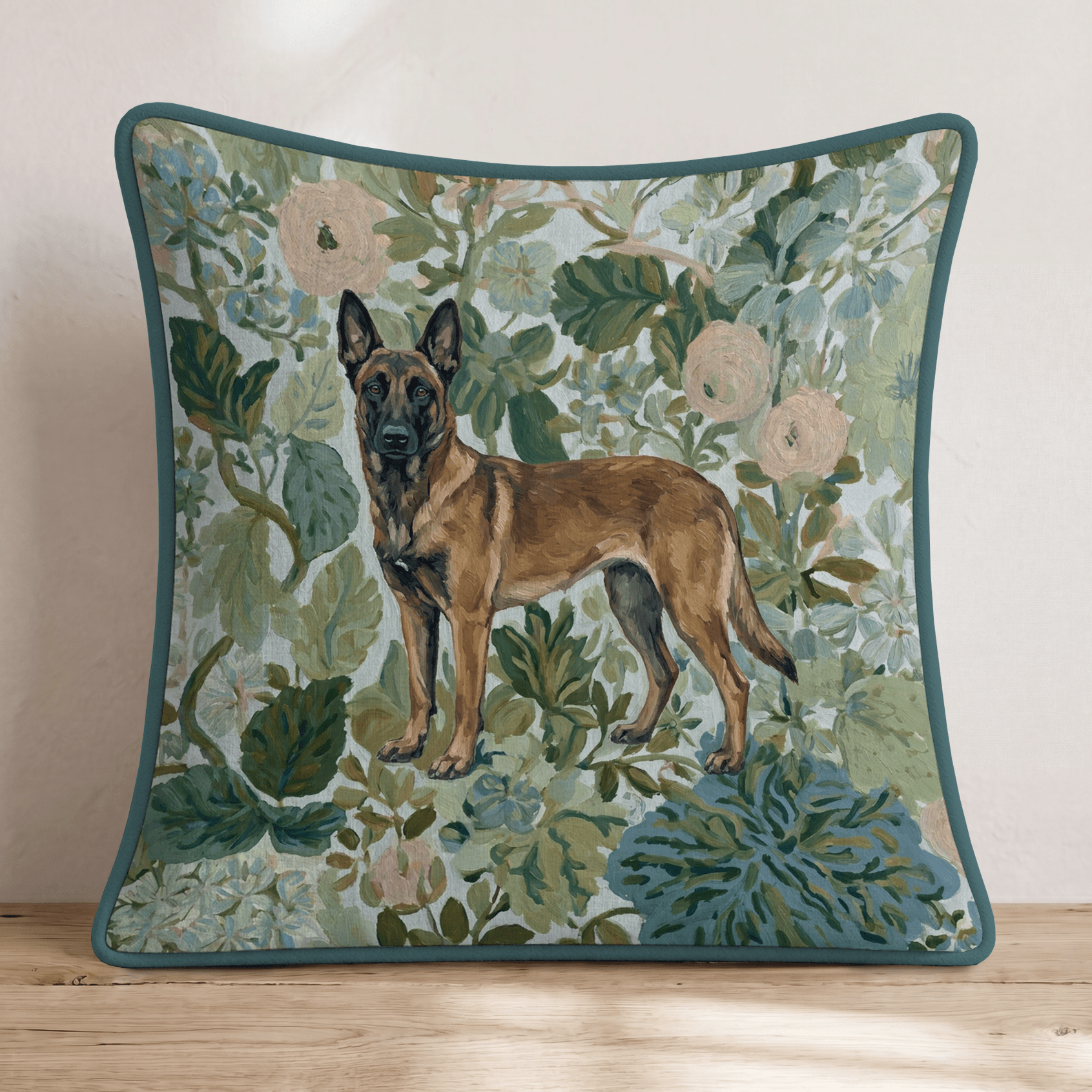 Belgian Malinois Power Throw Pillow - Hillcroft Home