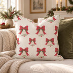 Belle & Bow Throw Pillow throw pillow - Hillcroft Home