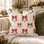Belle & Bow Throw Pillow throw pillow - Hillcroft Home