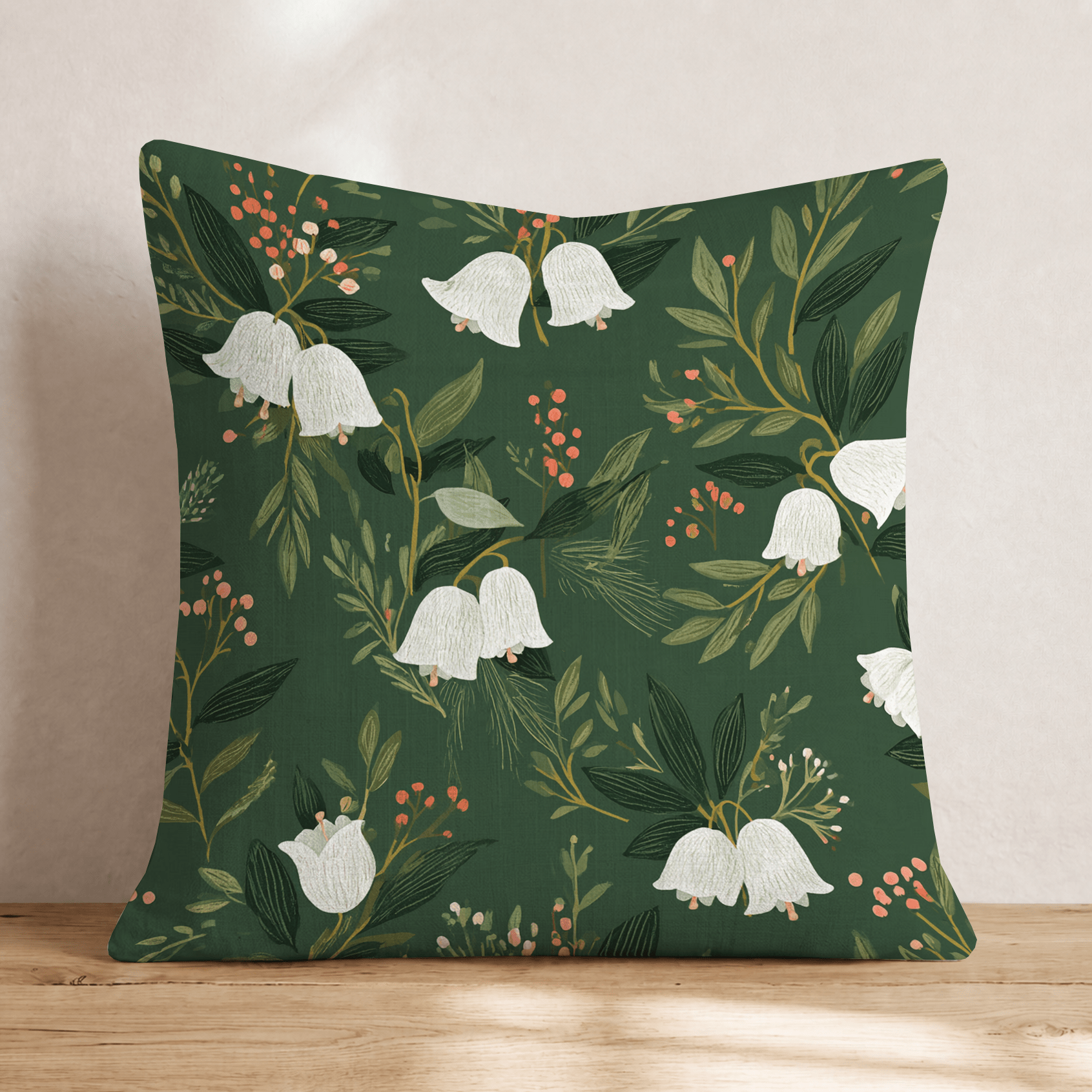 Bells A-Ringin_ Throw Pillow - Hillcroft Home