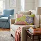Beloved Flower Throw Pillow - Hillcroft Home