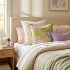 Beloved Flower Throw Pillow - Hillcroft Home