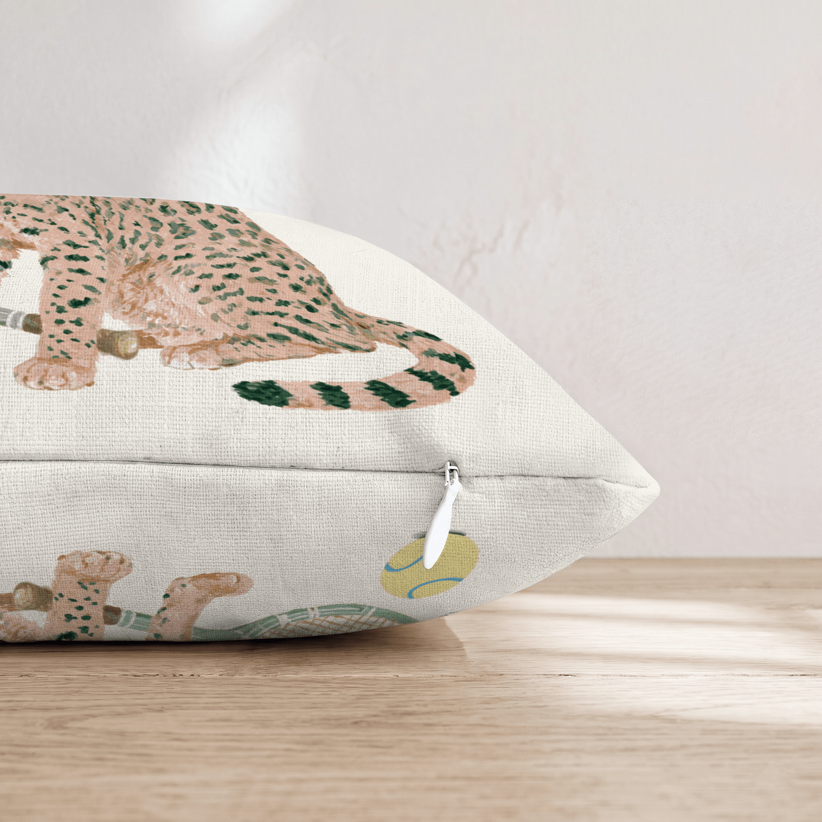 Bengal Tennis Star Throw Pillow - Hillcroft Home