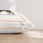 Bernedoodle Lager Throw Pillow - Hillcroft Home