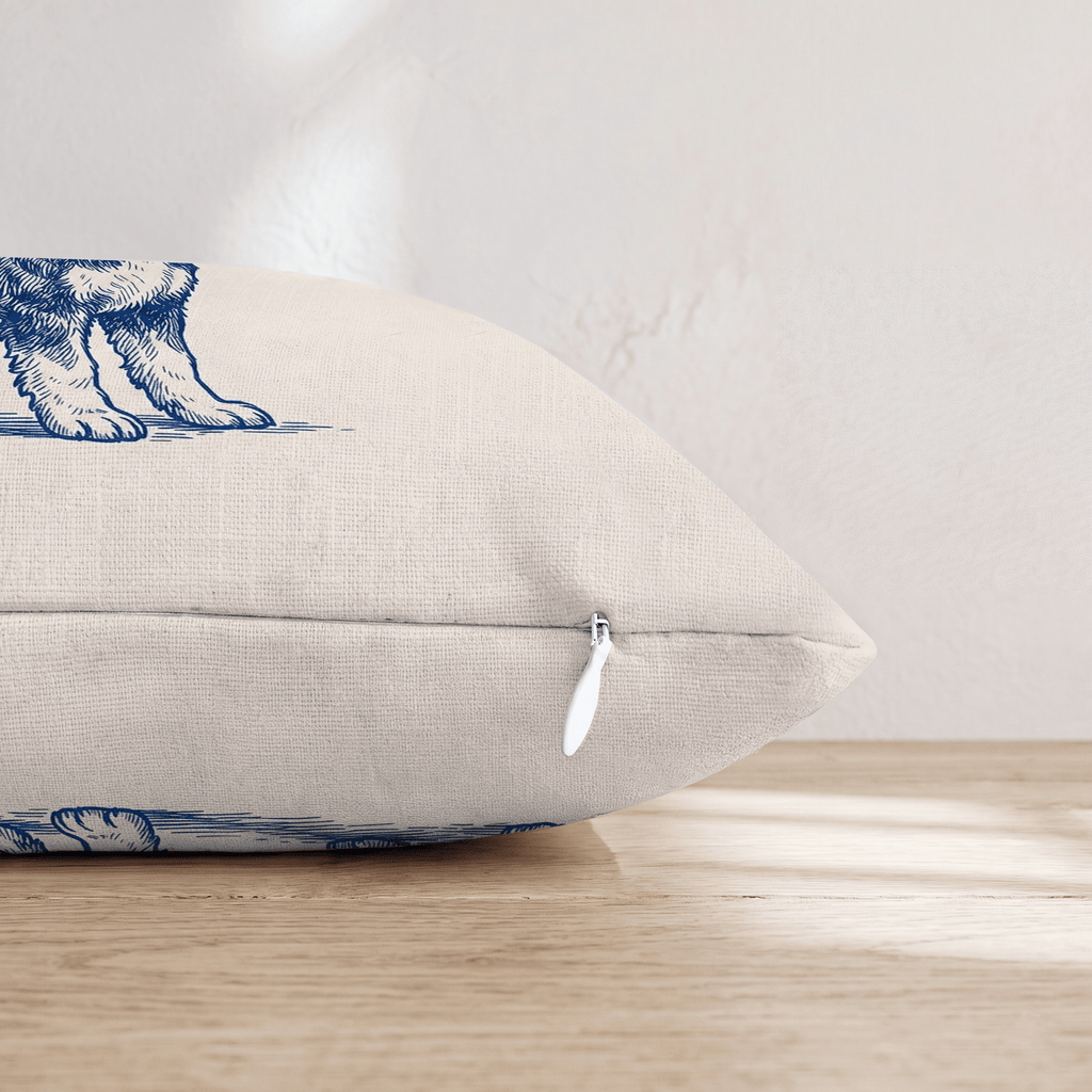 Bernedoodle Pickleball Throw Pillow - Hillcroft Home