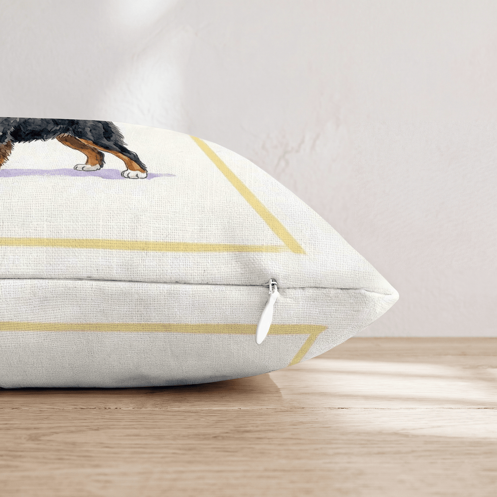Bernese Matcha Throw Pillow - Hillcroft Home