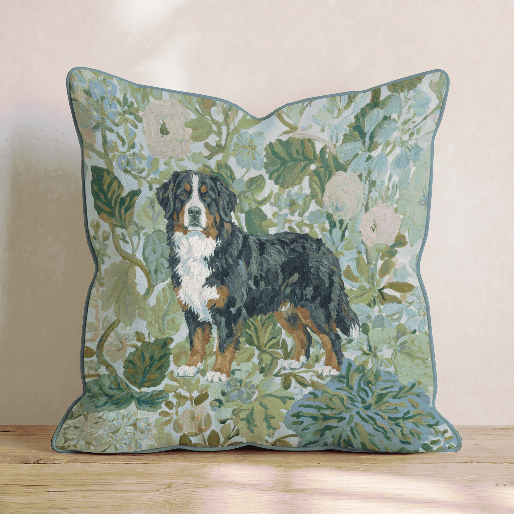 Bernese Power Throw Pillow - Hillcroft Home