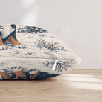 Bernese Ski Throw Pillow - Hillcroft Home