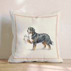 Bernese Tumbler Throw Pillow - Hillcroft Home