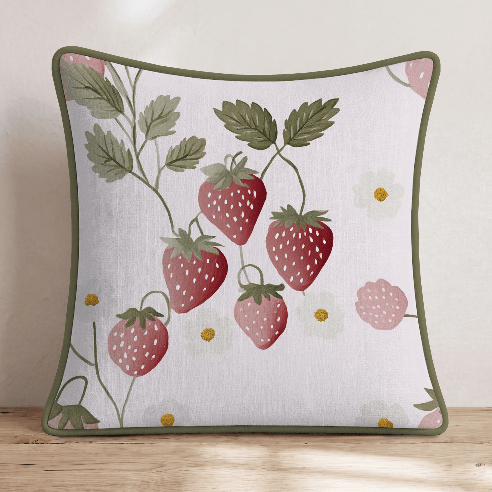 Berries and Berries Throw Pillow - Hillcroft Home