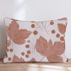 Berries And Maple Throw Pillow - Hillcroft Home