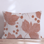 Berries And Maple Throw Pillow - Hillcroft Home