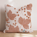 Berries And Maple Throw Pillow - Hillcroft Home