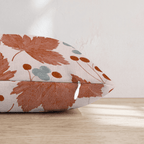 Berries And Maple Throw Pillow - Hillcroft Home