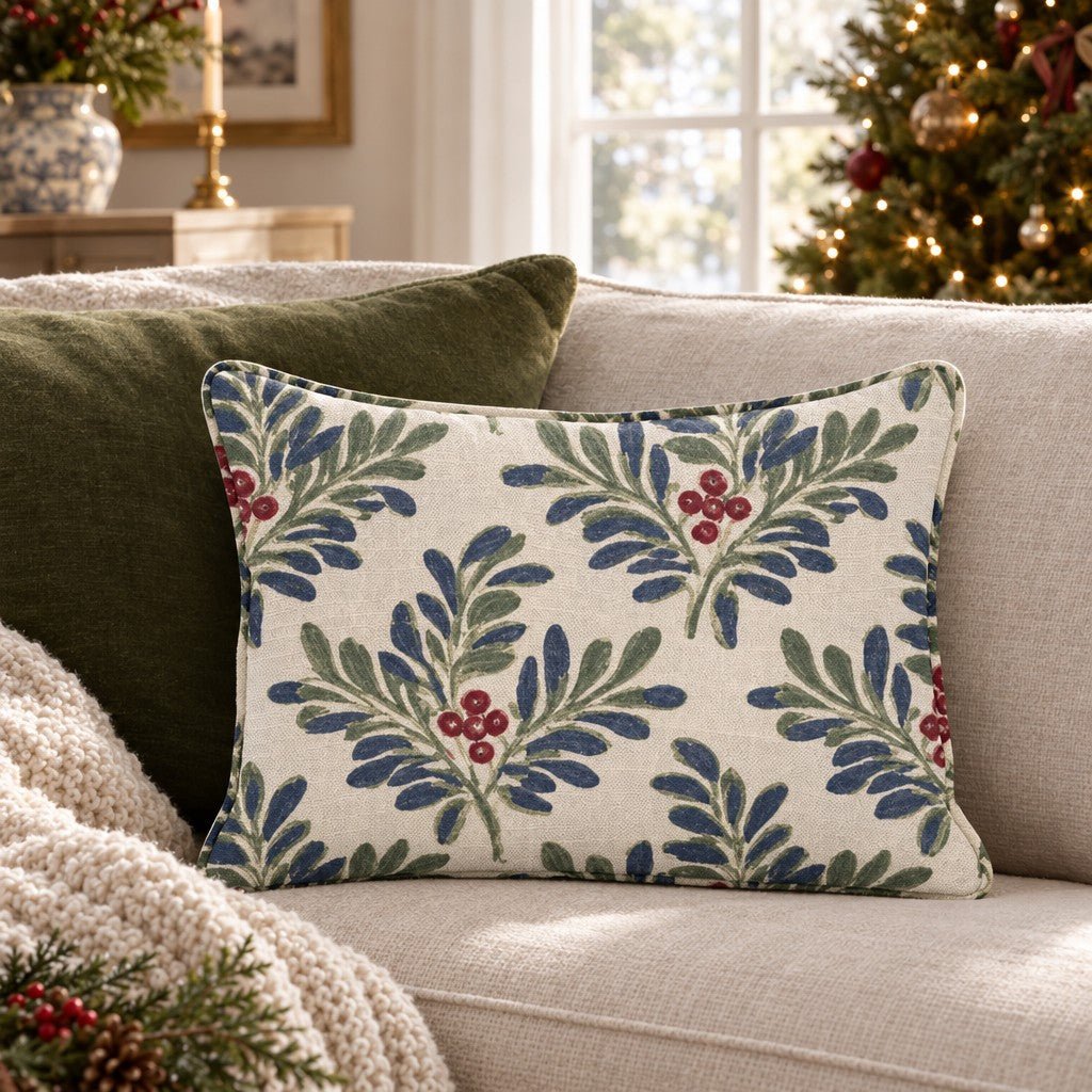 Berry Bramble Throw Pillow throw pillow - Hillcroft Home