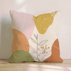 Berry Branch Boho Throw Pillow - Hillcroft Home
