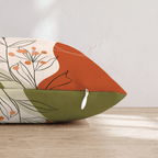 Berry Branch Boho Throw Pillow - Hillcroft Home