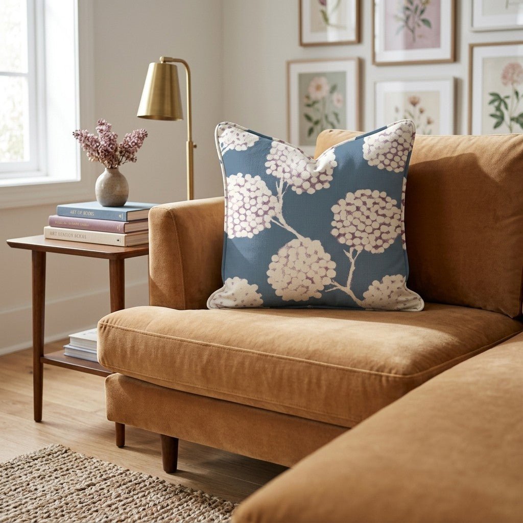 Berry Bush Throw Pillow - Hillcroft Home