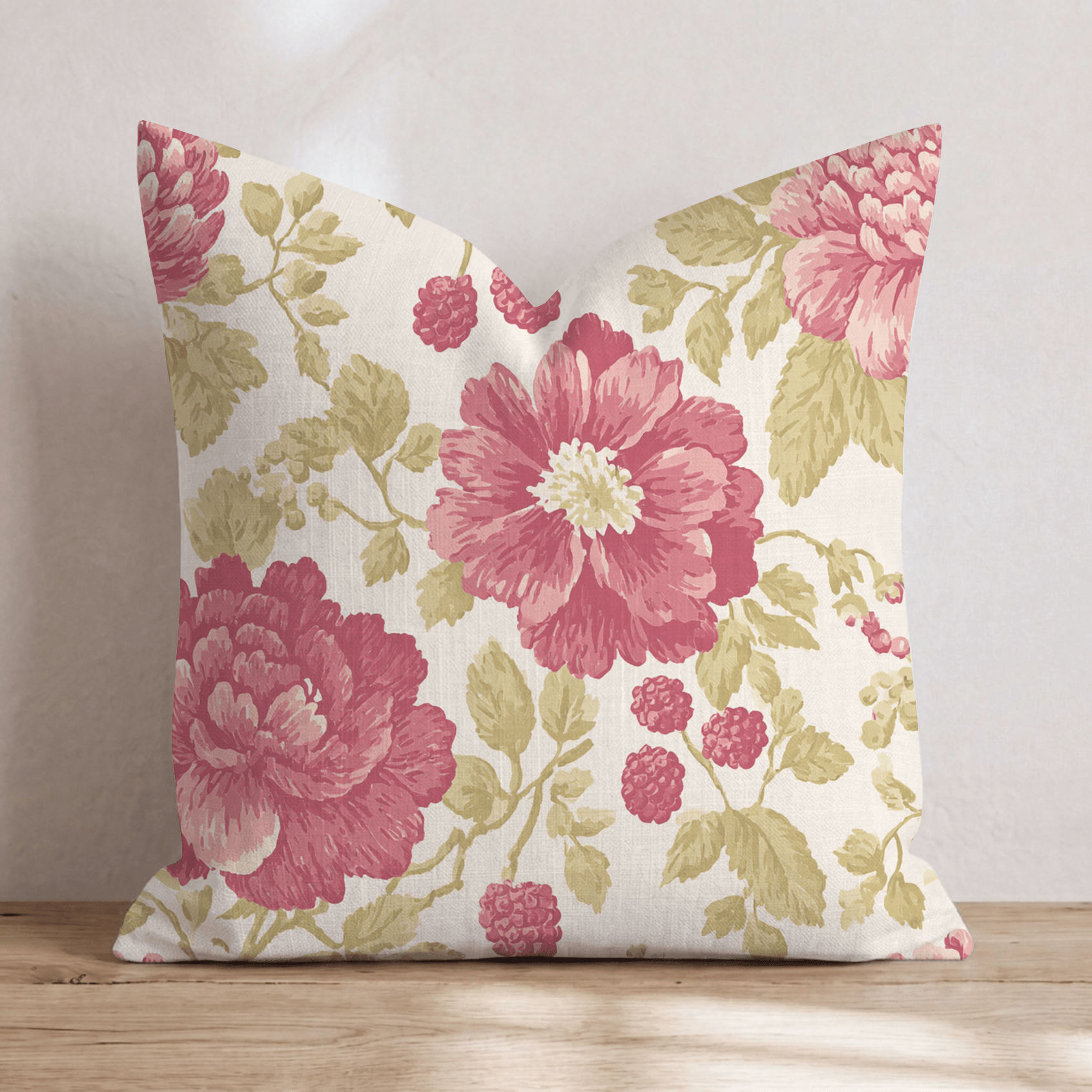 Berry Fall Throw Pillow - Hillcroft Home