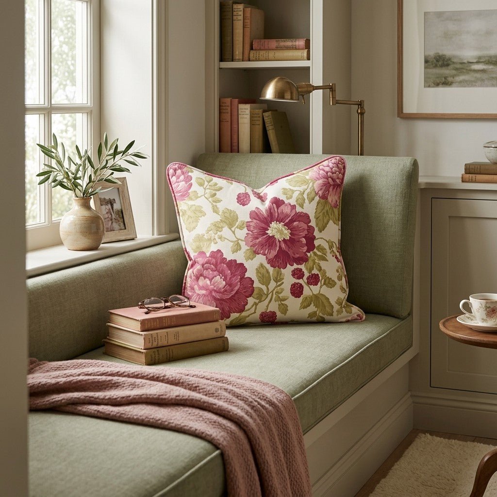 Berry Fall Throw Pillow - Hillcroft Home