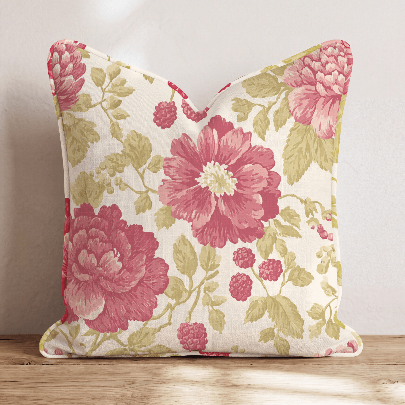 Berry Fall Throw Pillow - Hillcroft Home