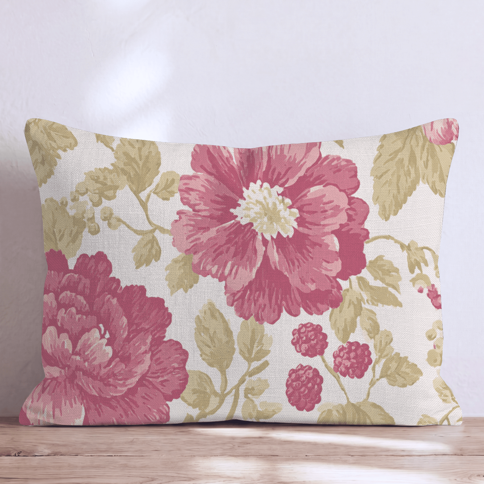 Berry Fall Throw Pillow - Hillcroft Home