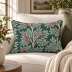 Berry Me in Christmas Throw Pillow throw pillow - Hillcroft Home