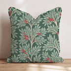 Berry Me in Christmas Throw Pillow throw pillow - Hillcroft Home