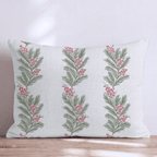 Berry Merry Garland Throw Pillow throw pillow - Hillcroft Home