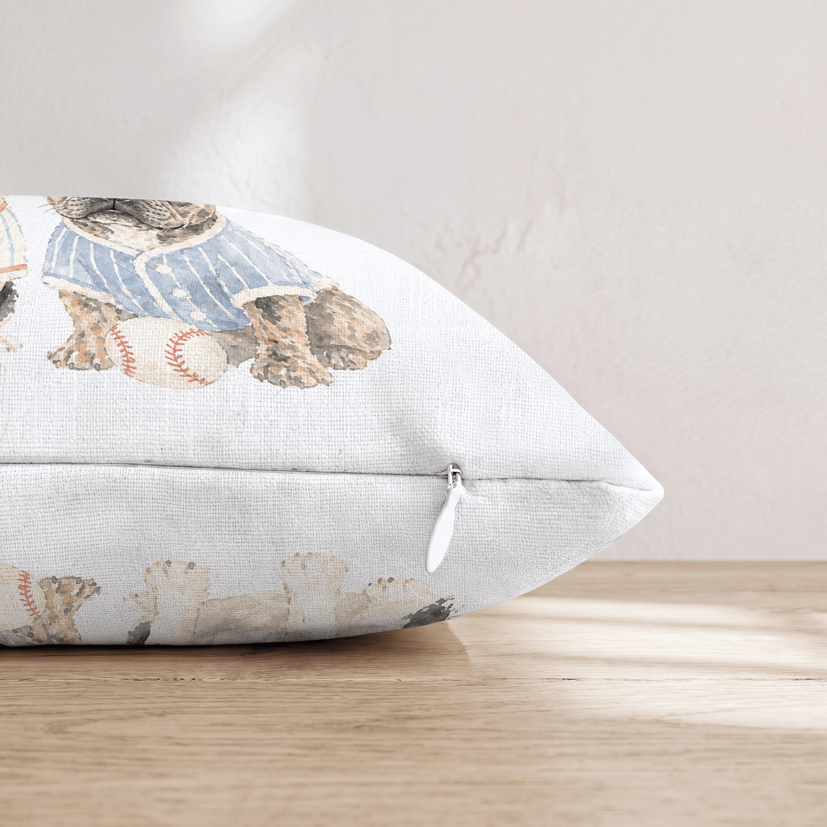 Best Buds Baseball Throw Pillow - Hillcroft Home