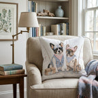 Best Buds Fishing Throw Pillow - Hillcroft Home