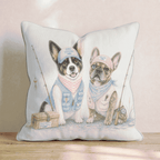 Best Buds Fishing Throw Pillow - Hillcroft Home