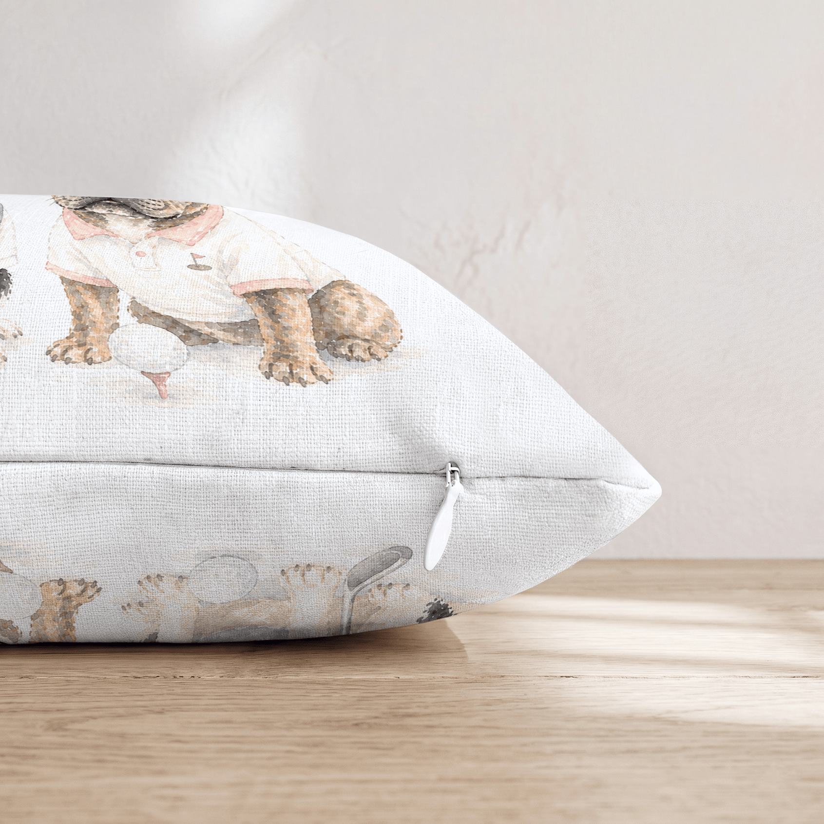 Best Buds Golf Throw Pillow - Hillcroft Home
