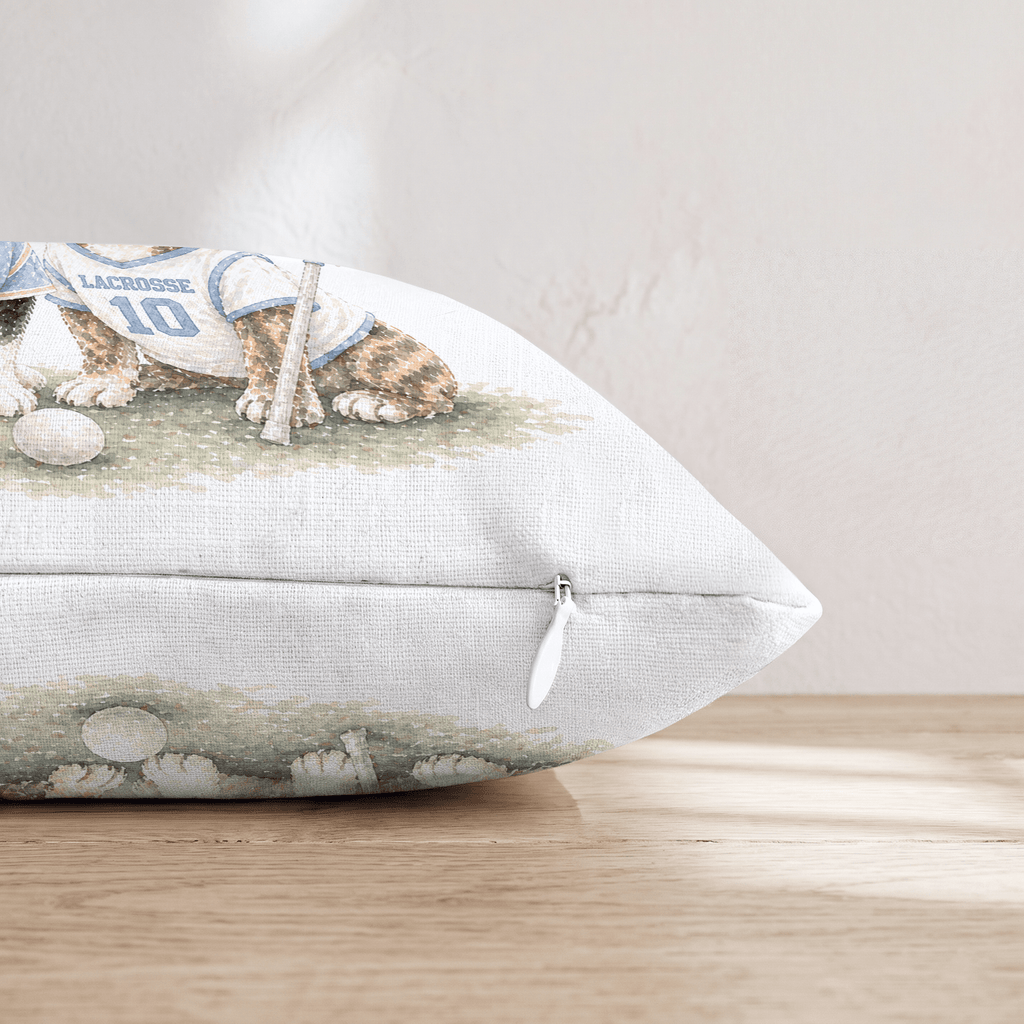 Best Buds Lacrosse Throw Pillow - Hillcroft Home
