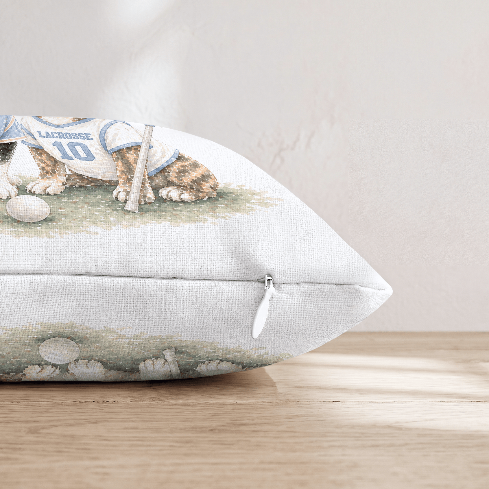 Best Buds Lacrosse Throw Pillow - Hillcroft Home
