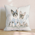 Best Buds Lacrosse Throw Pillow - Hillcroft Home
