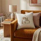 Best Friends Throw Pillow - Hillcroft Home