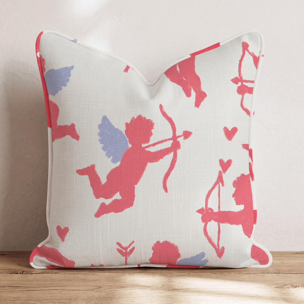 Better Call Cupid Throw Pillow - Hillcroft Home